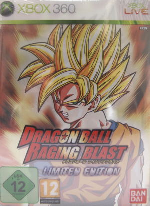 Dragon Ball Z Raging Blast Limited Edition X360